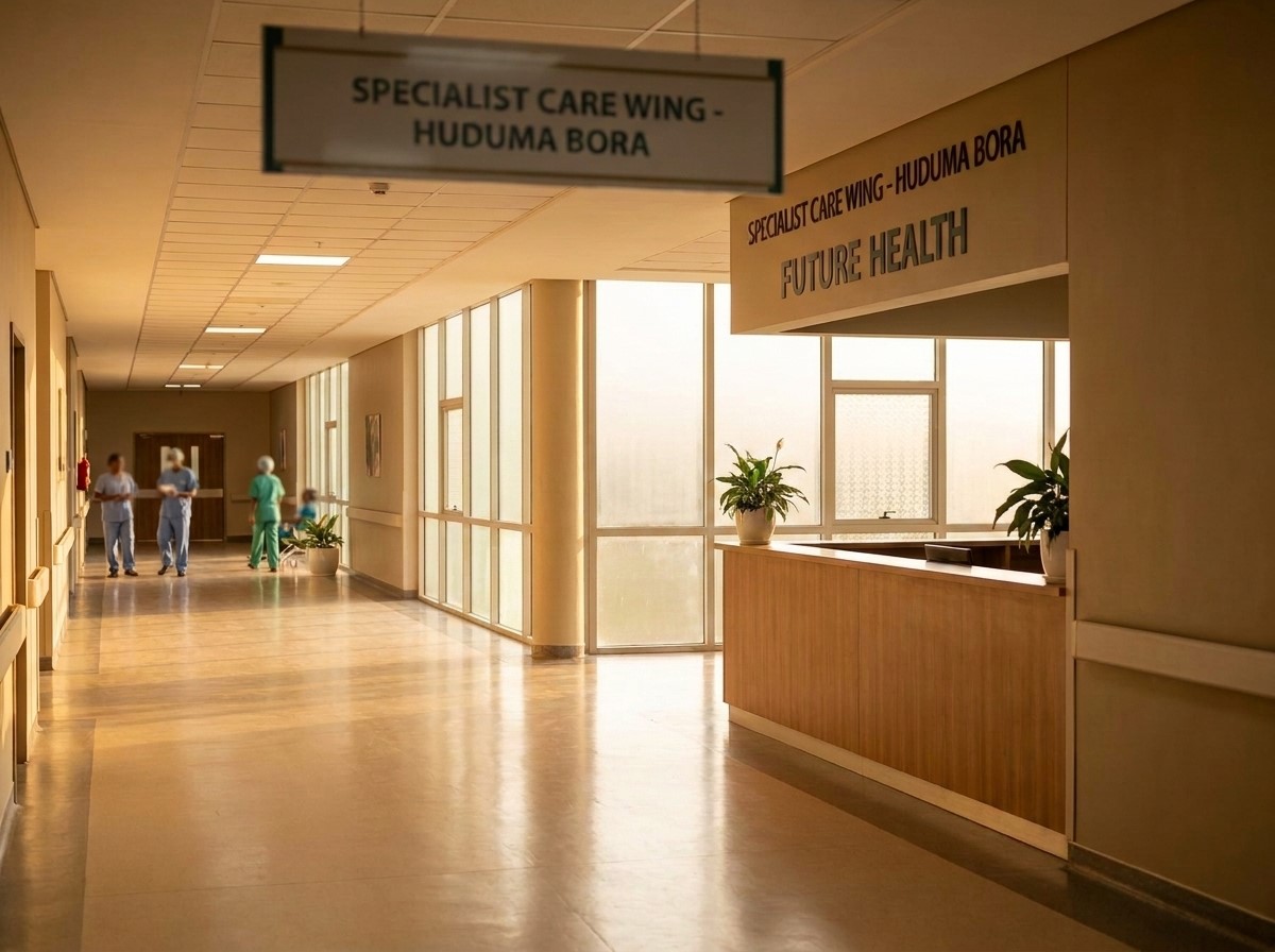 Imara Hospital — concept imagery for our upcoming flagship facility